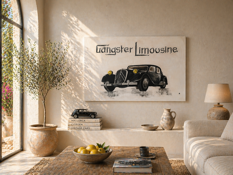Oldtimer - Handgemalte Unikate