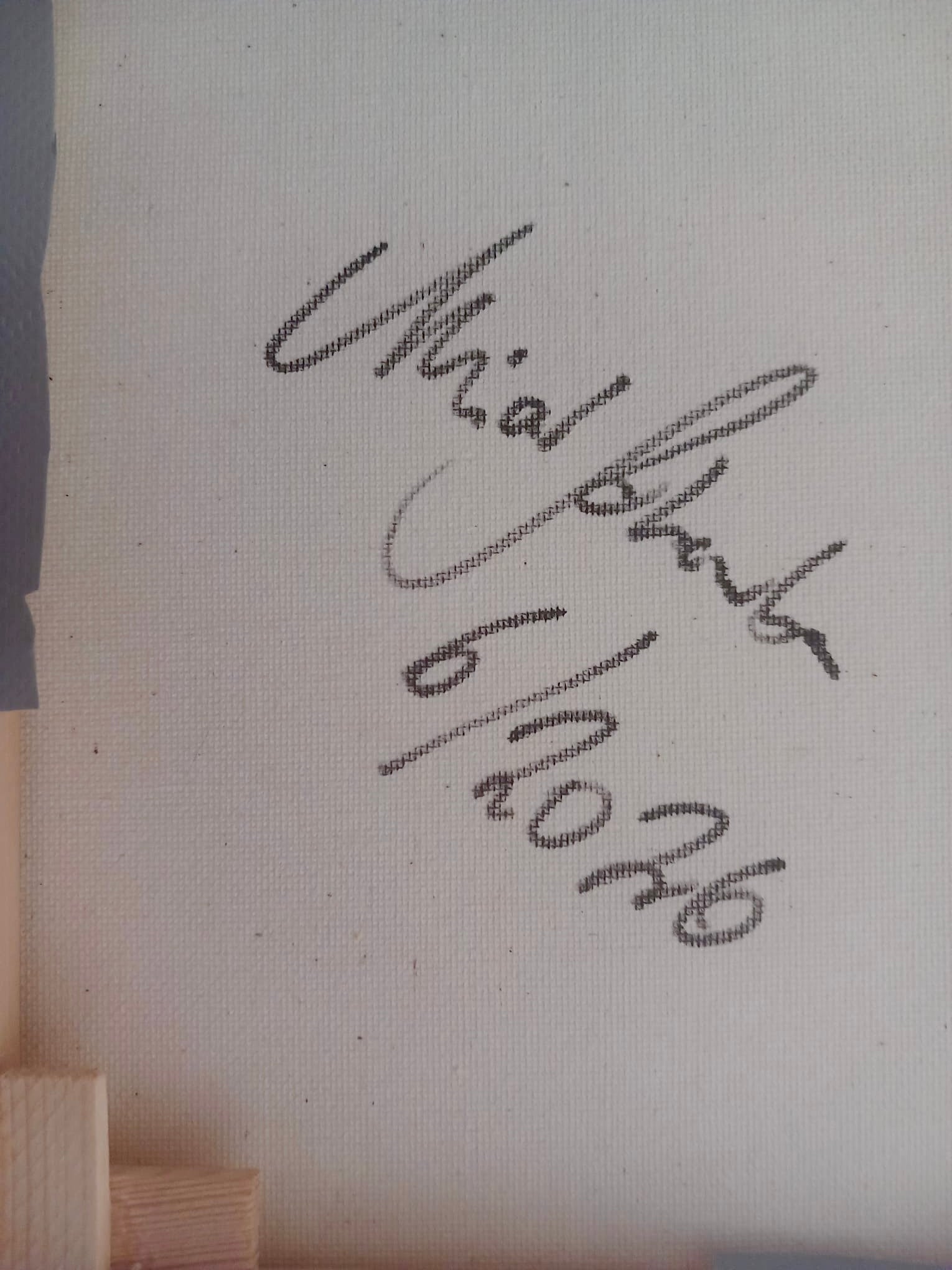 Original Signatur MMS Living Michael Schomber 